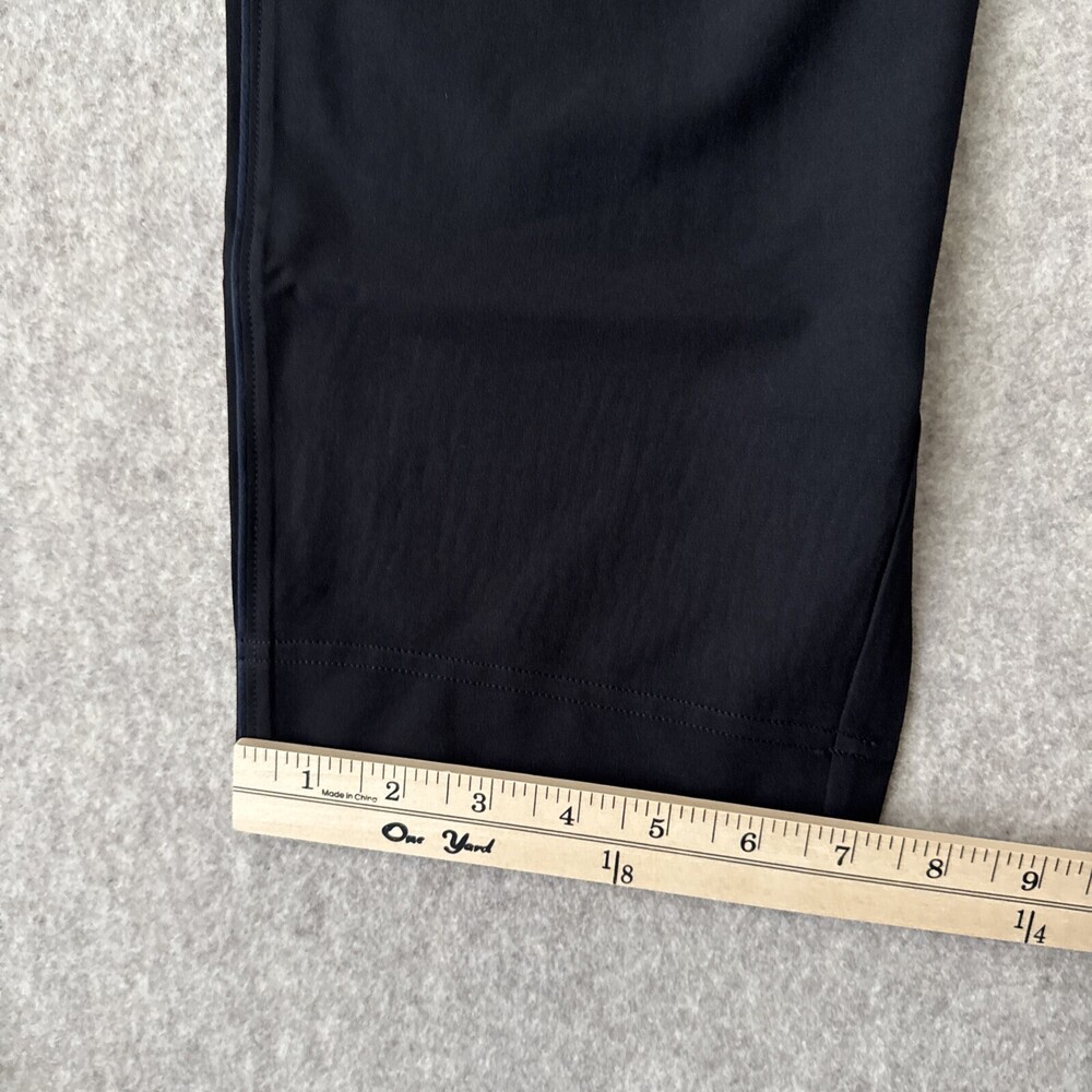 SPANX The Perfect Pant Crop Womens L Black Ponte Knit Slim Stretch - Picture 9 of 16